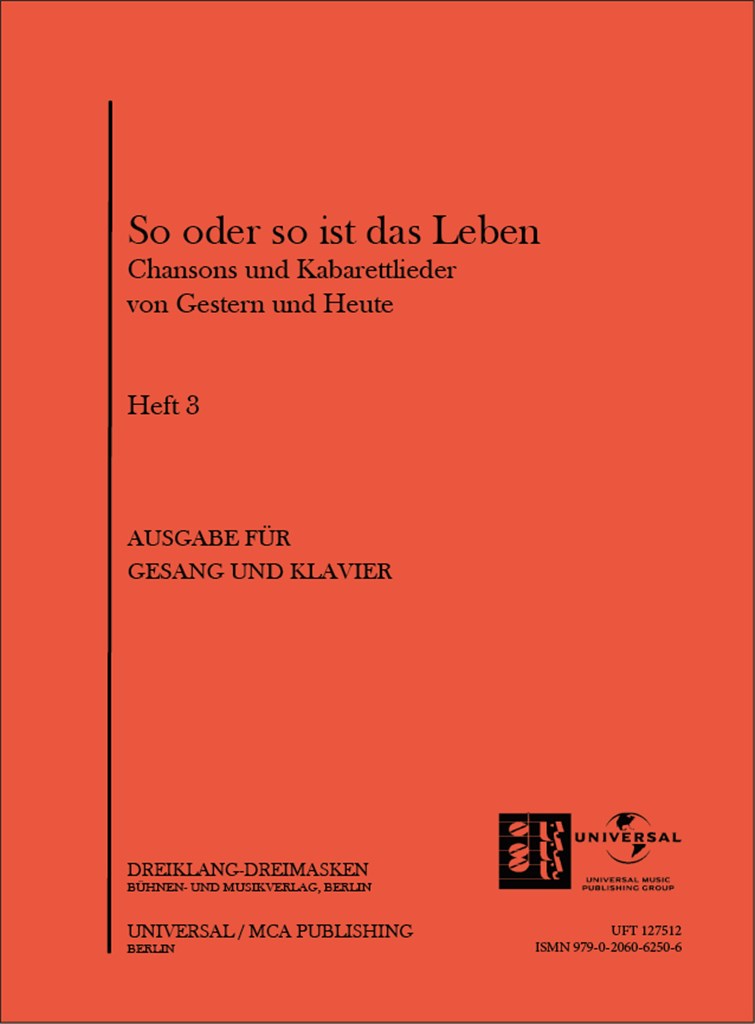 So oder so ist das Leben, Heft 3